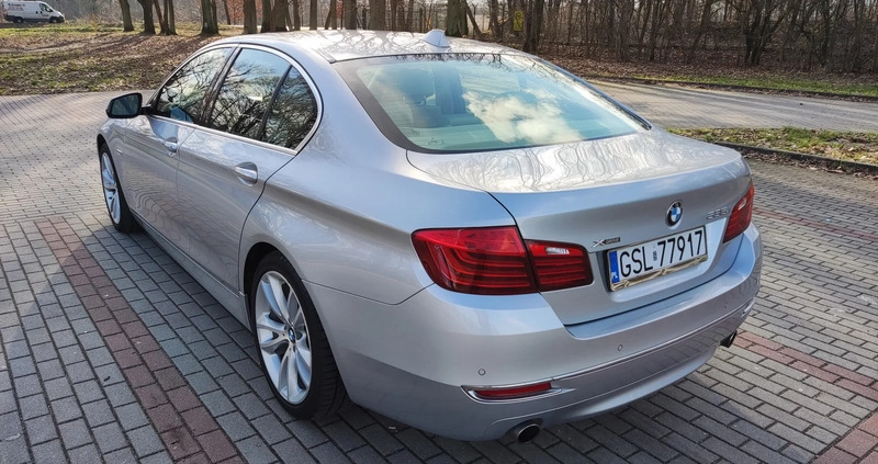 BMW Seria 5 cena 94000 przebieg: 114307, rok produkcji 2015 z Słupsk małe 254